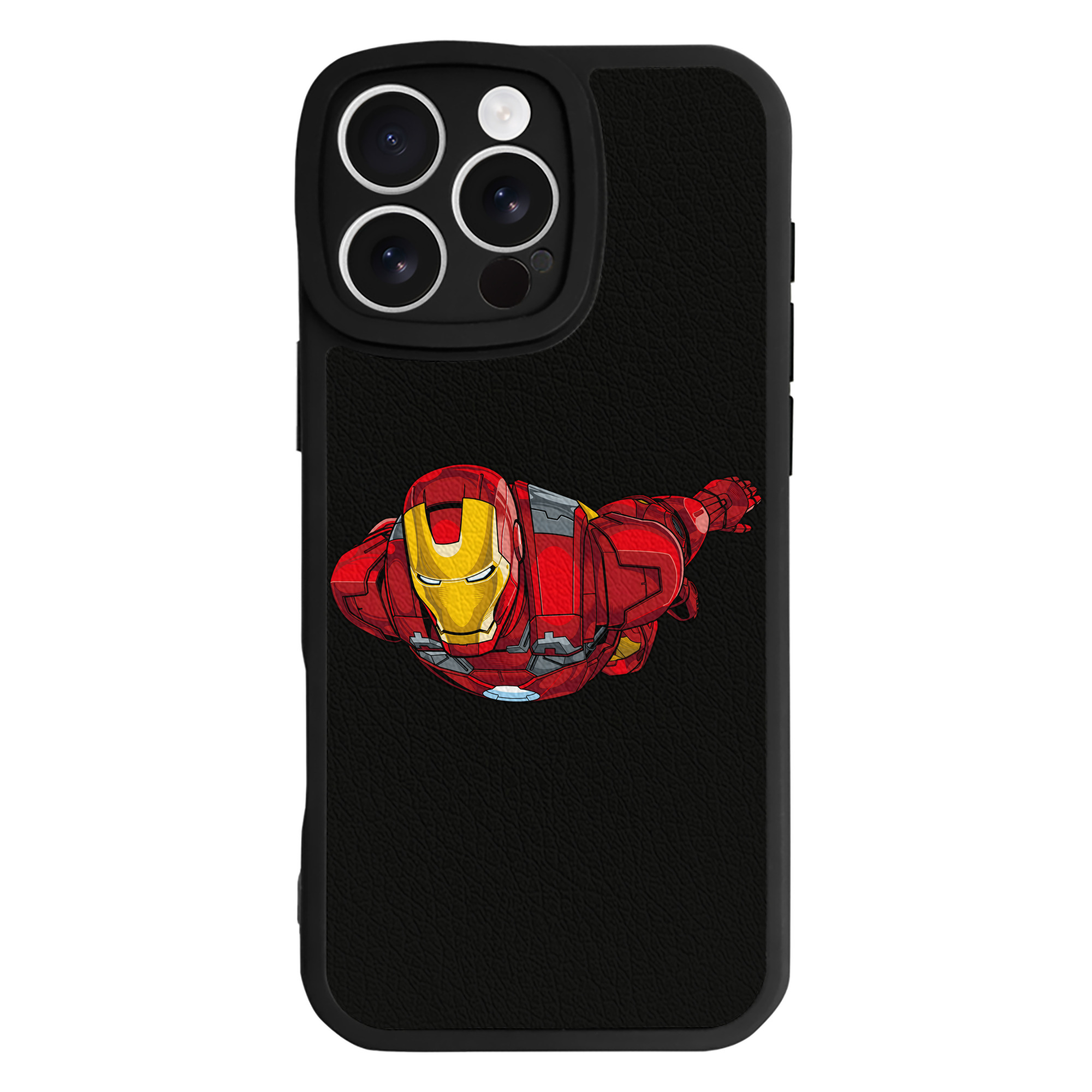 （画像用） アベンジャーズ The Avengers 【iPhone 16シリーズ対応】シリコンスマホケース（レザー調） 材質：シリコン